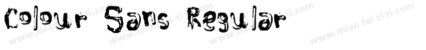 Colour Sans Regular字体转换
